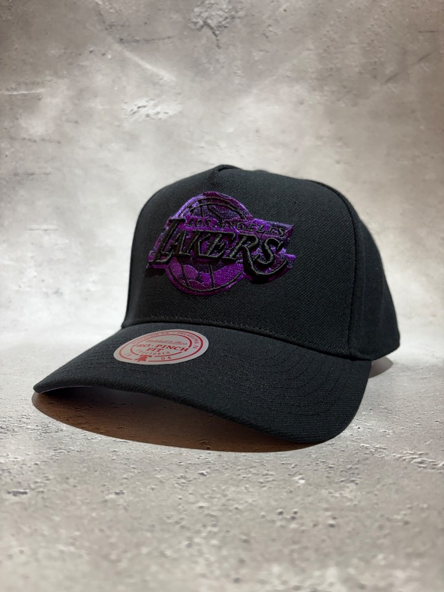 Mitchell＆Ness/ミッチェルアンドネス NBA ロサンゼルス・レイカーズ キャップ ブラック カモ