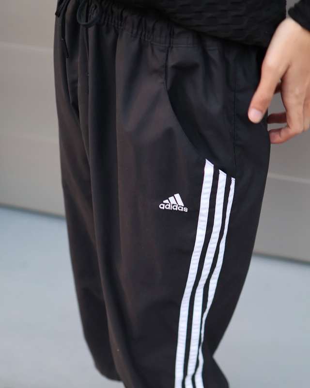 Half-length drawstring easy pants