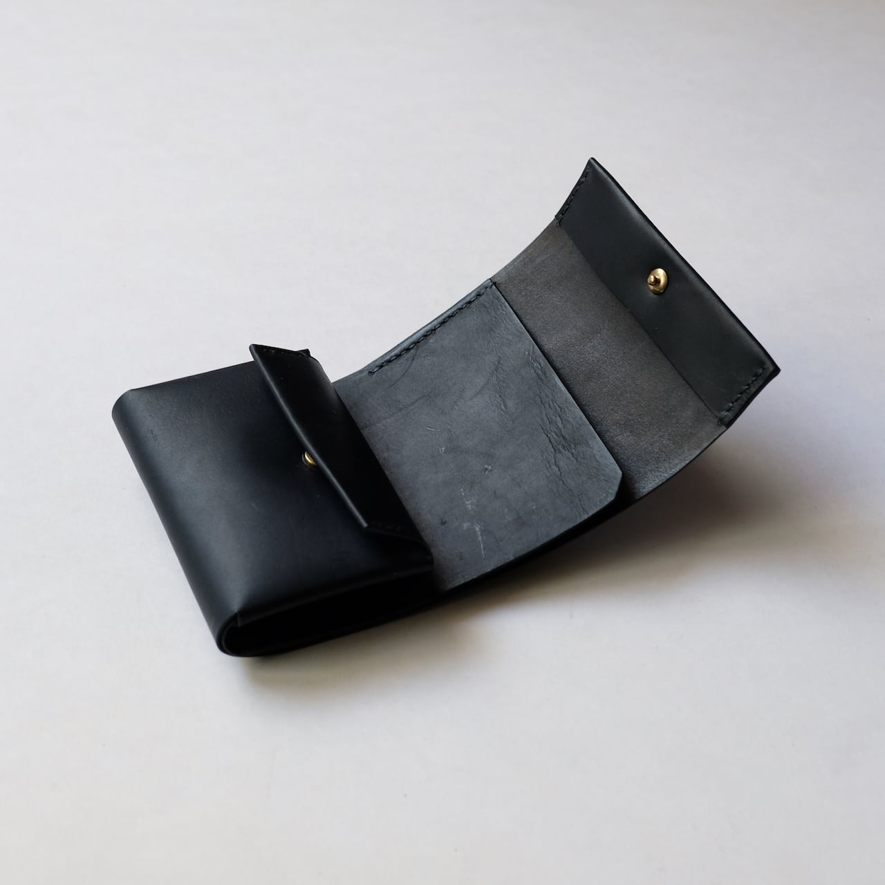 roll wallet - bk - GUIDI / cavallo culatta | PAY ID