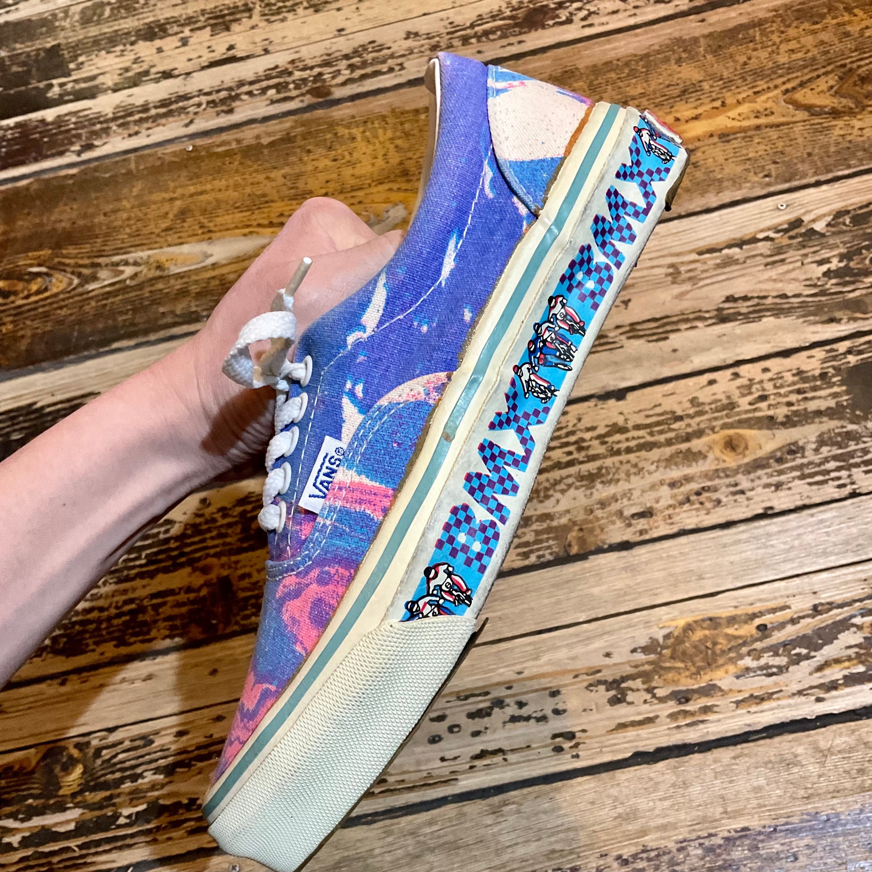 80's VANS ERA マーブル柄 BMXサイドテープ USA製 US6 1/2 80's VANS ERA マーブル柄 BMXサイドテープ USA製 US6 1/2