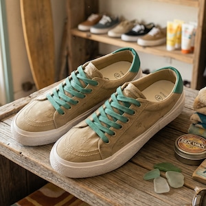 アメリカン 配色アクセントローカットスニーカー 3色　S2382