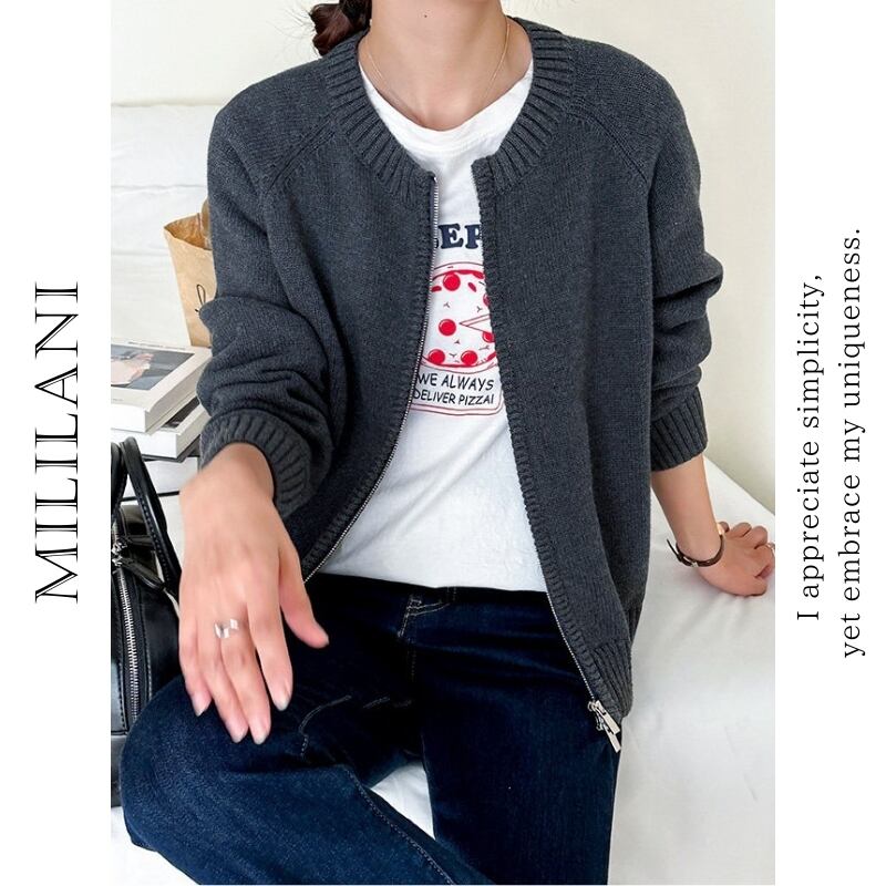 RR1817 マルニ　カーディガン　#42 ボーダー　ホワイト×ネイビー MARNI】マルニ『ボーダー カーディガン size48』CDMG0127Q0 UFC532