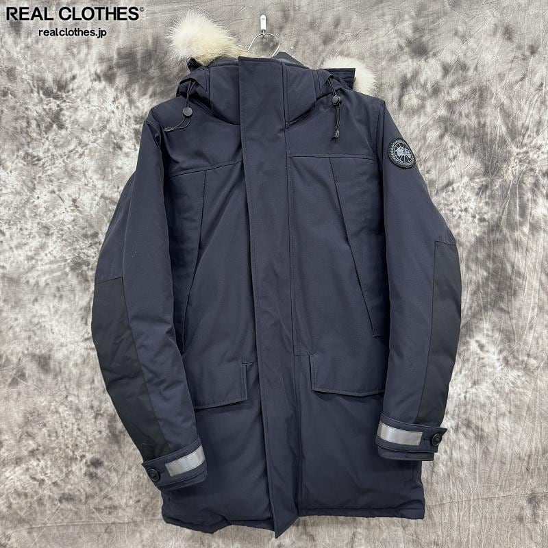 カナダグース　ウィンダム ブラックレーベル　黒 極美品 カナダグース ブラックレーベル ウィンダム XS