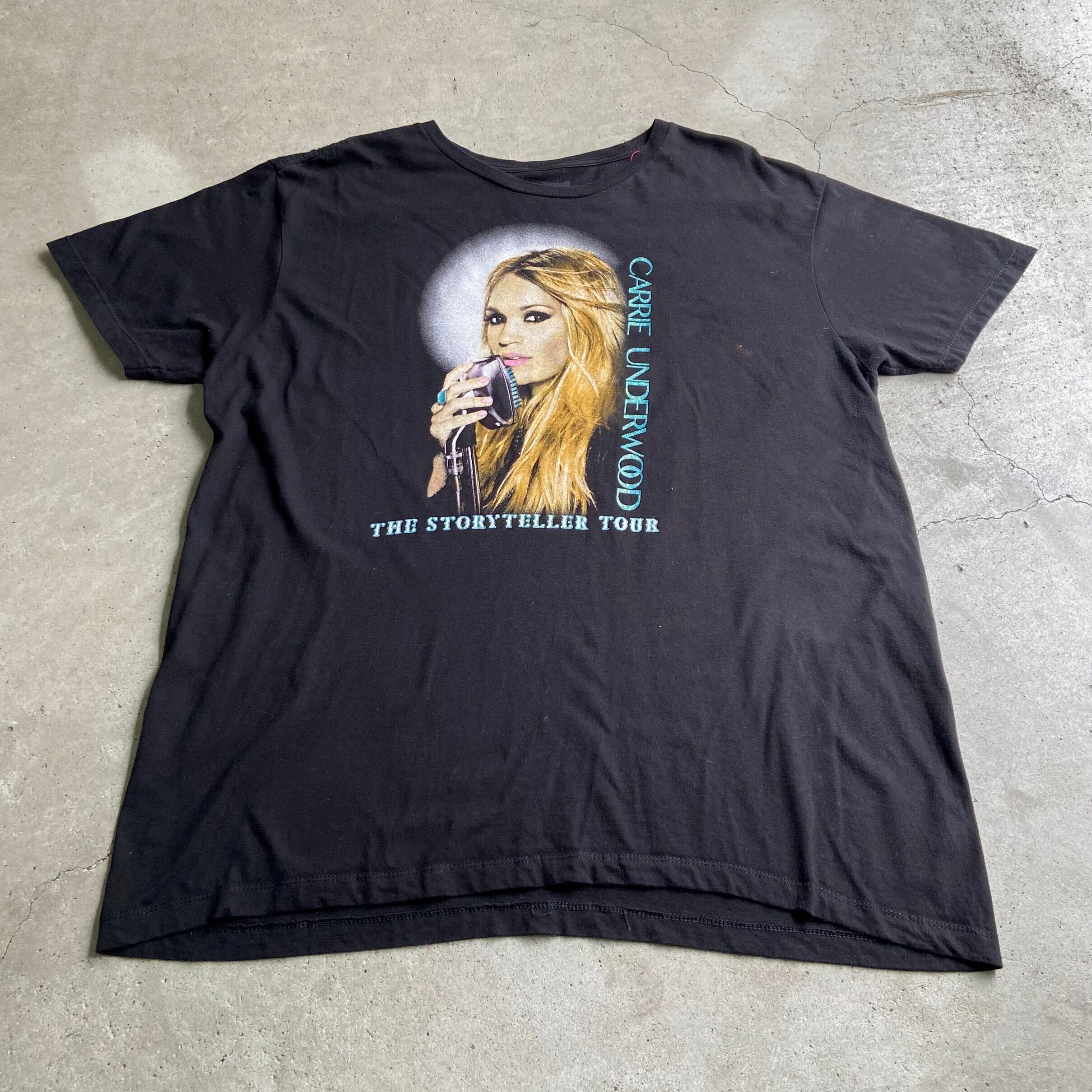 新入荷sale対象外 Usa製 キャリー マリー アンダーウッド Carrie Marie Underwood 16 ツアー バンドtシャツ メンズxl 古着 両面プリント バックプリント ブラック 黒 Tシャツ Gs07 Cave 古着屋 公式 古着通販サイト