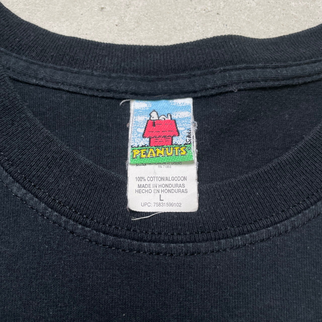 00年代 PEANUTS LUCY ルーシー キャラクタープリントTシャツ 
