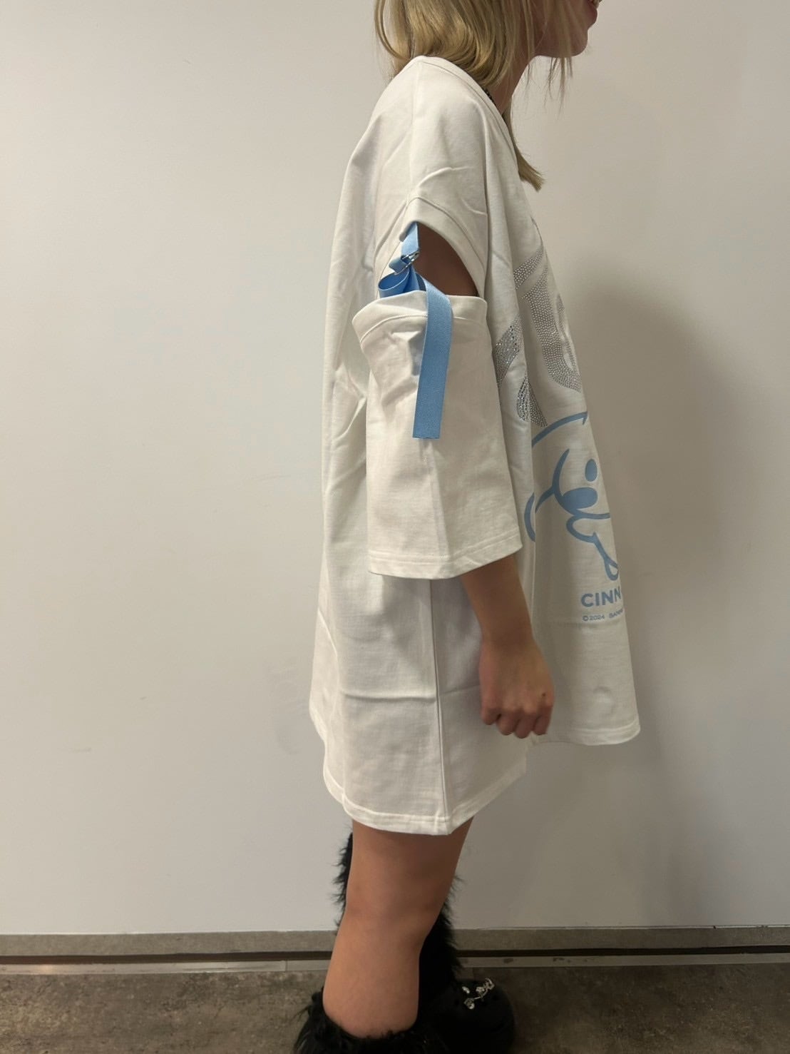 シナモン×THICC オーバーサイズTシャツ サンリオ シナモン | 韓国系