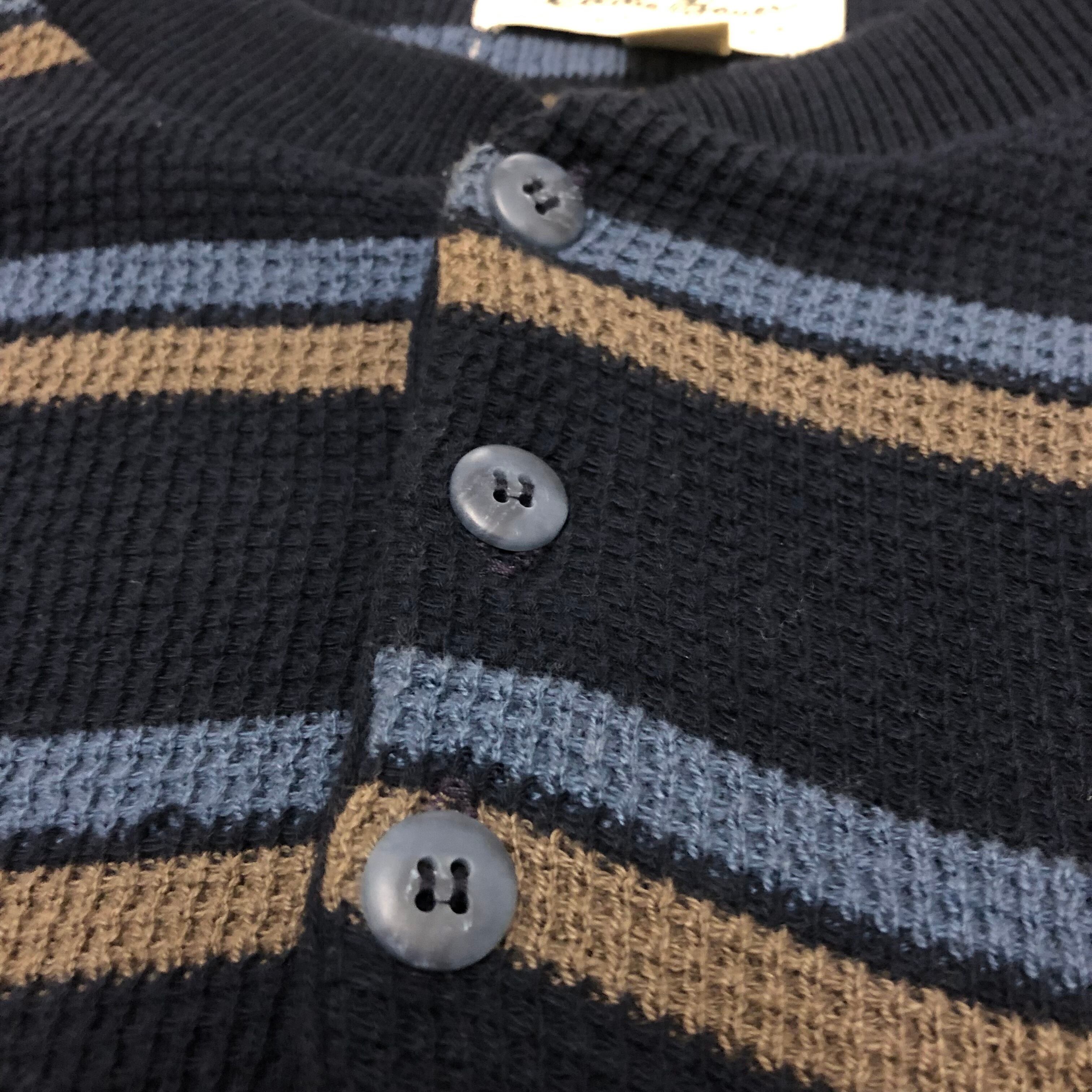 00s Eddie Bauer/Henley neck thermal/L/ヘンリーネック/サーマル