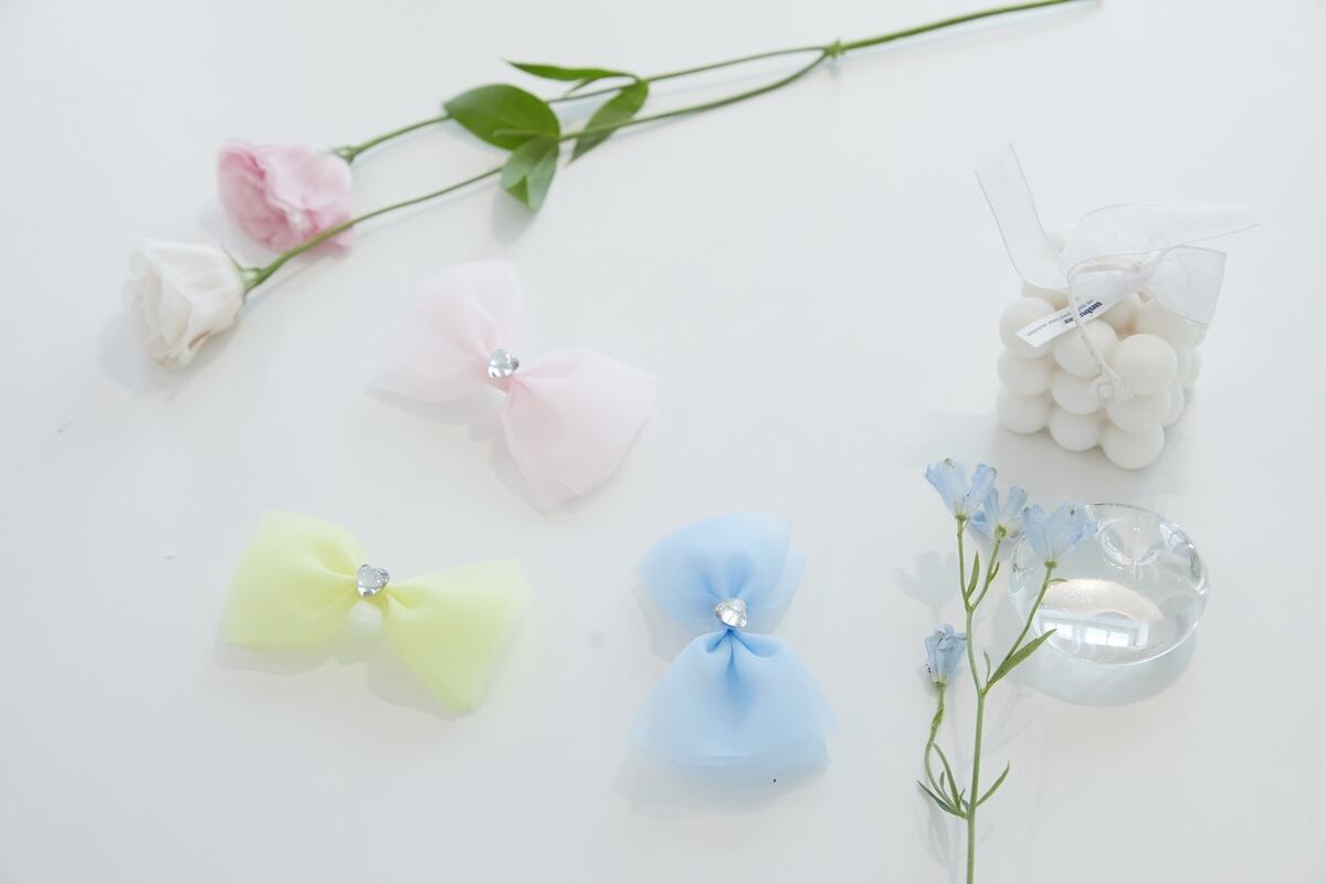 《予約》IL0019 Camellia Hair Ribbon