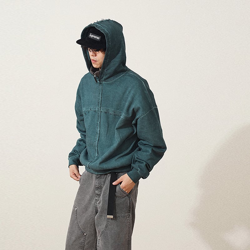 mcmxciii全4色ストリート系無地パーカー【M0007】 | mblueshop