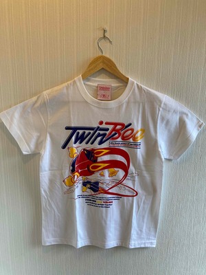 TwinBee フルカラーTシャツ（ブラック・ホワイト）　/ VIDEO GAME TOKYO