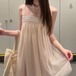シアーデコルテオーバーチュールミニワンピ ・77451
