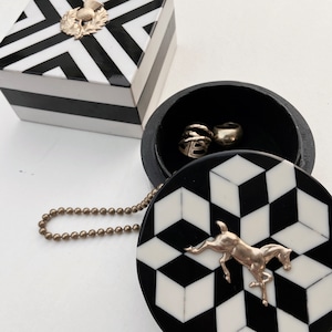 Parquetry Charm Box