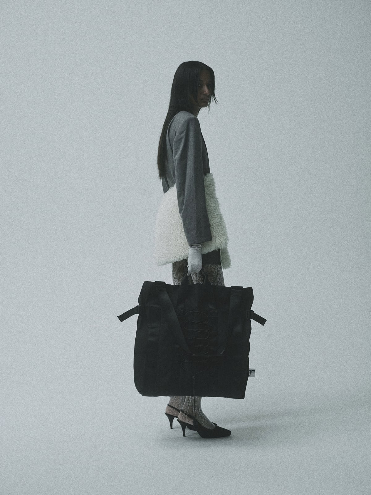 KISHIDAMIKI oversized 2way bag | physis (ピュシス) KISHIDAMIKI oversized 2way bag | physis (ピュシス)