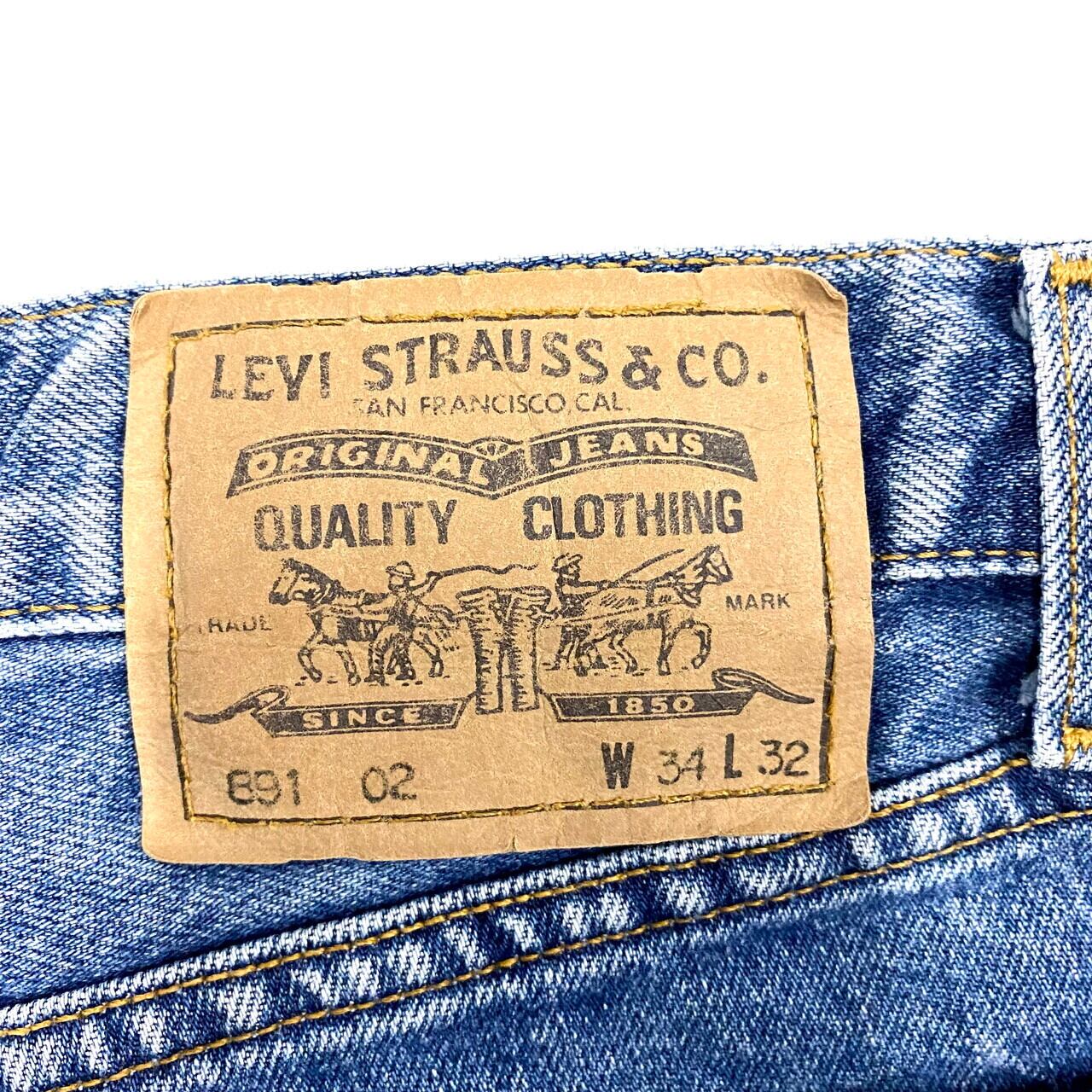 90年代 スペイン製 LEVI'S ユーロ リーバイス 891 オレンジタブ ...