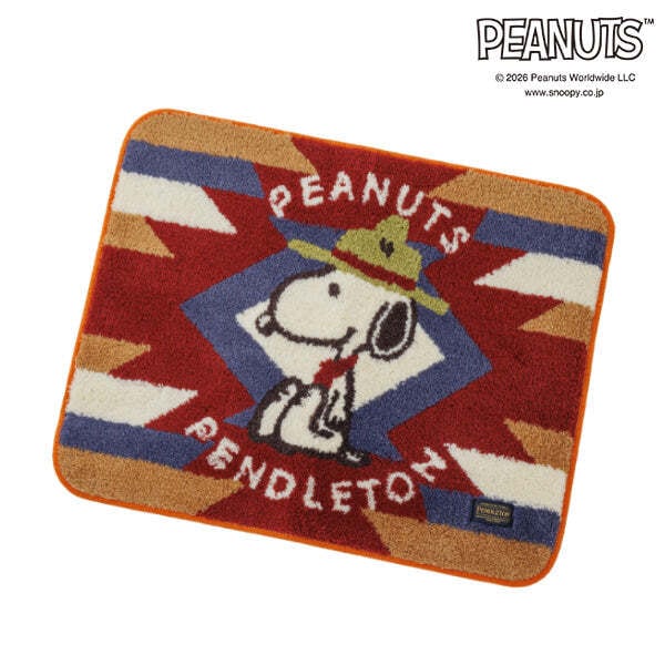 PENDLETON×スヌーピーのコラボが登場！ビーグル・スカウトのラグ・マグ