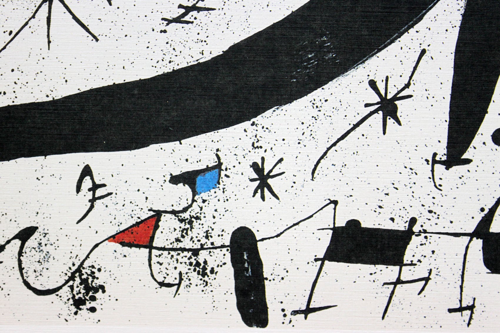 ジョアン ミロ「ジョアン プラッツへのオマージュ」額縁4色選択可能