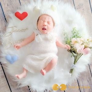 【ライトプラン〈チューリップ〉】ニューボーンフォト撮影セット