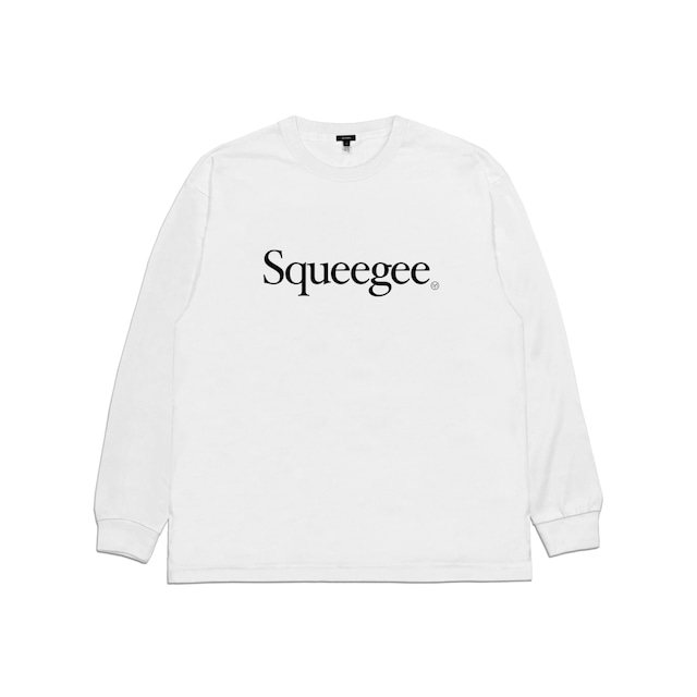 Squeegee logo long sleeve T-shirt