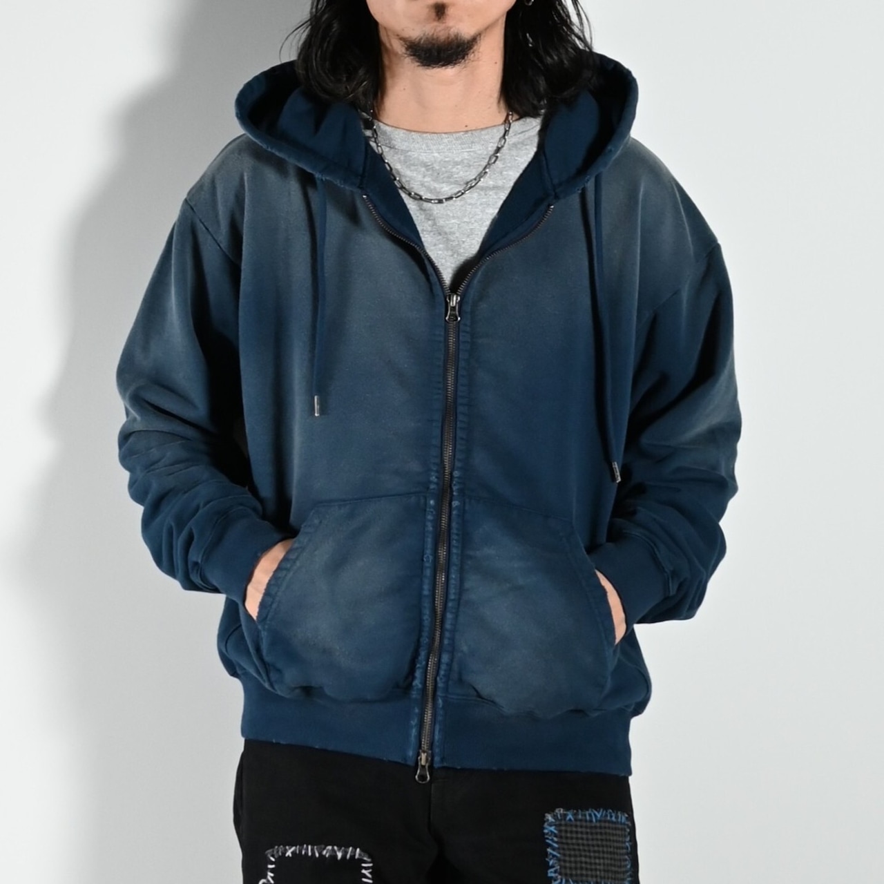 ANACHRONORM / FADED FULL ZIP HOODIE