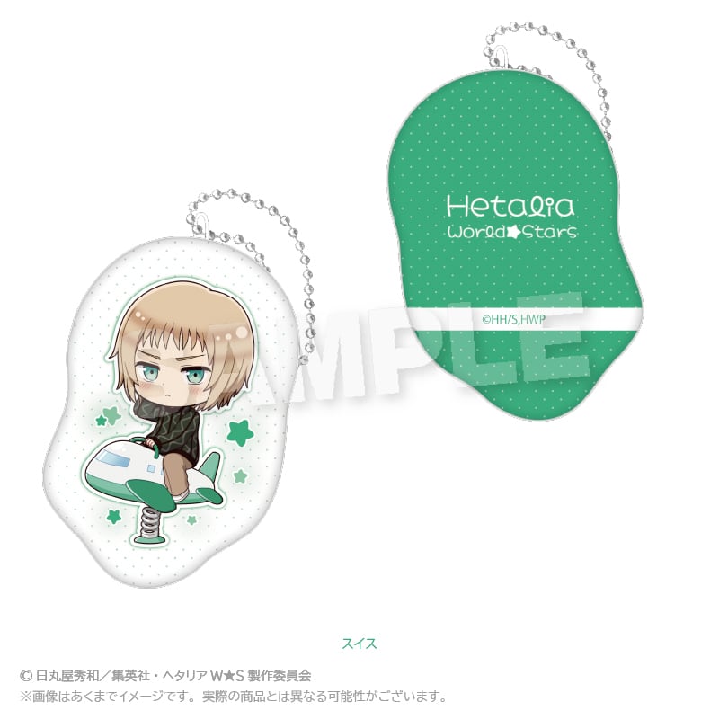 1月発売予定】「ヘタリア World☆Stars」ダイカットクッション