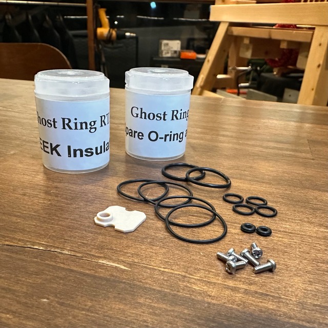 Spare Parts＆Peek Insulator For Ghost Ring