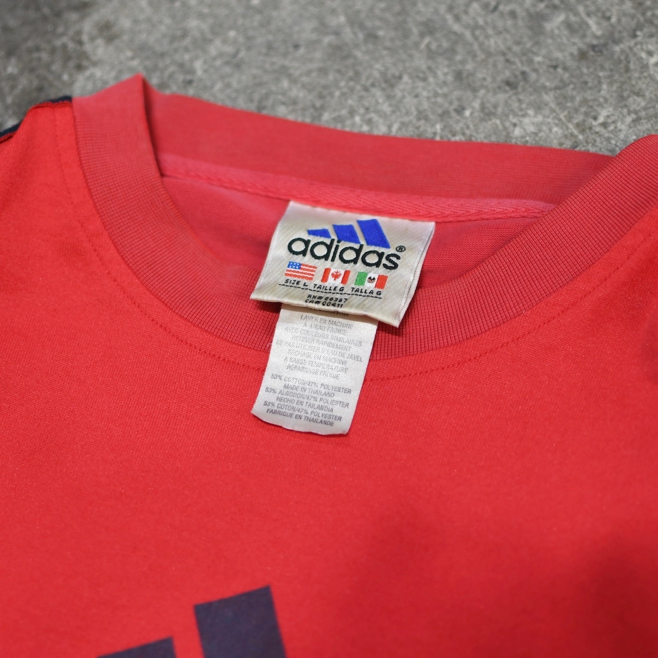 custom draw cord adidas long sleeve tee