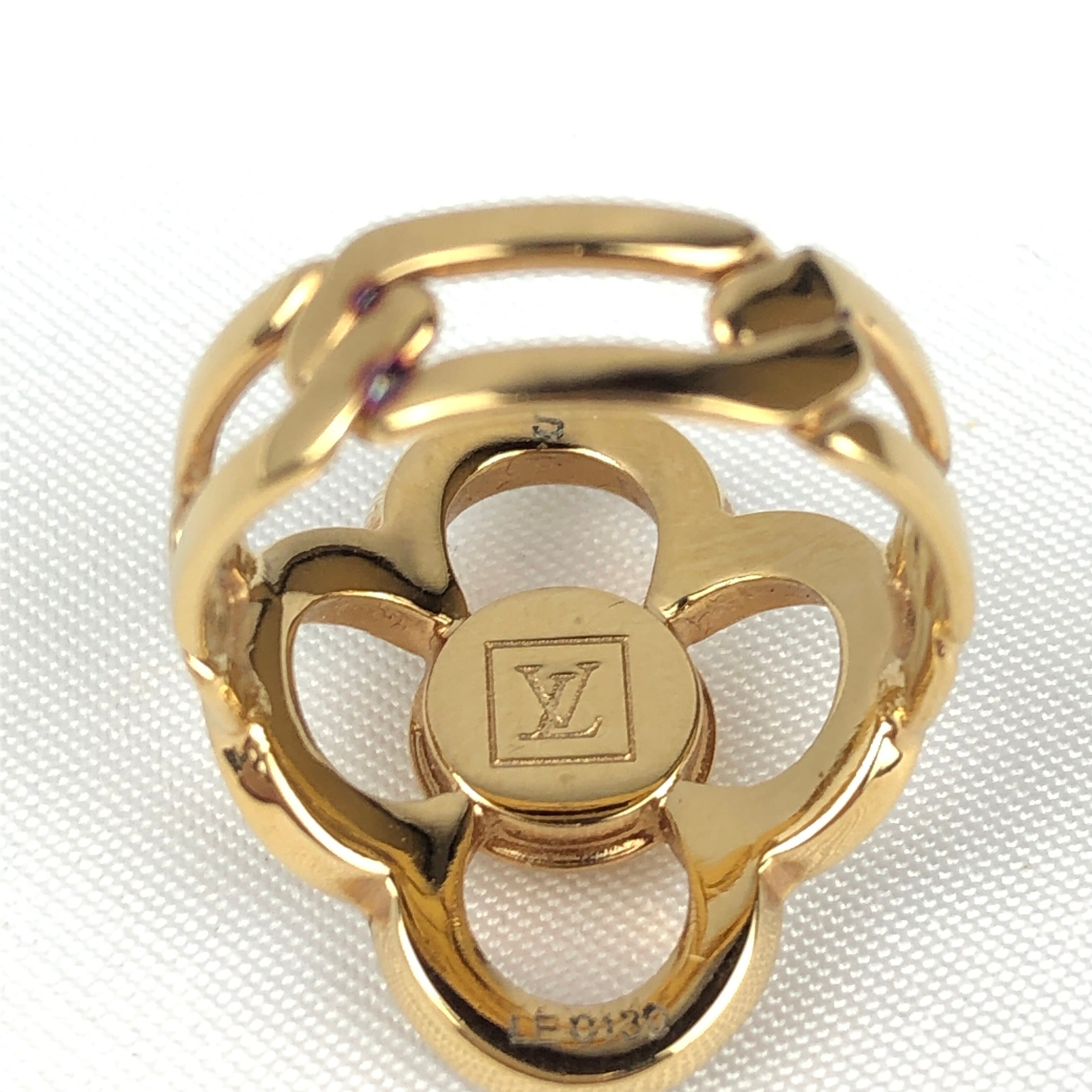 (*)様 Louis Vuittonルイ・ヴィトン　バーグ・フラワーパワー　8号 中古】ルイヴィトン バーグ フラワー パワーリング 指輪 | 小牧まるみ商店