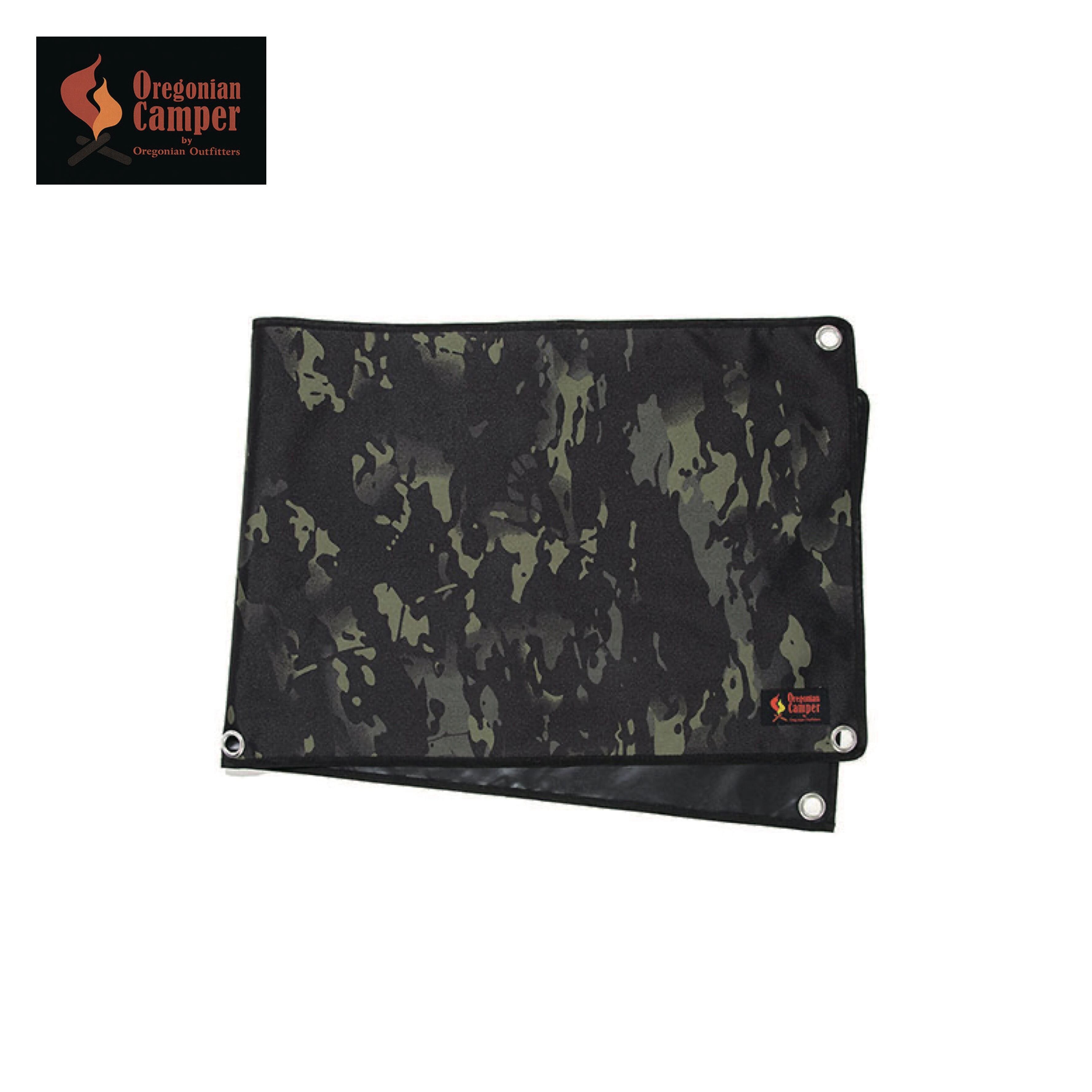 防水グランドシート (M-HALF サイズ/140×50cm) <ブラックカモ>