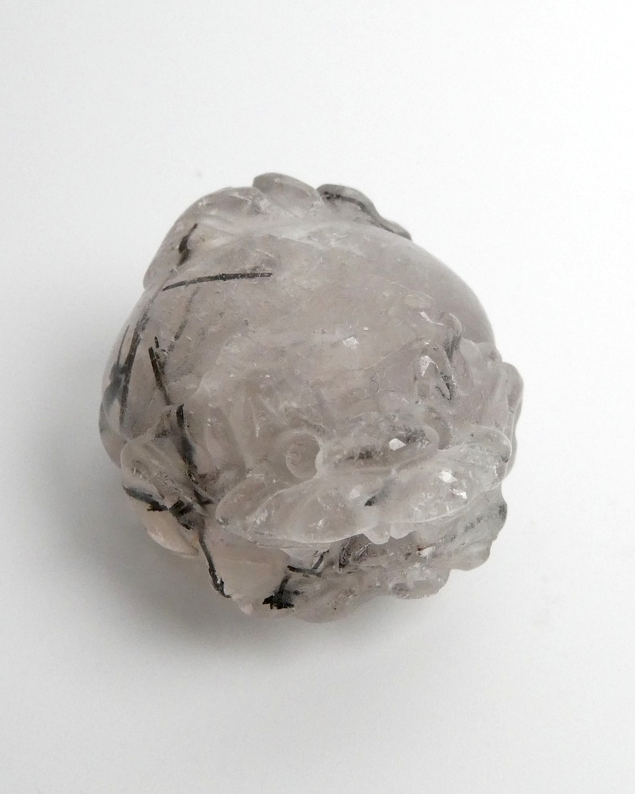 Black Tourmaline Quartz ブラックトルマリン クォーツ ⭓ 丹念 ⭔ ORIGINAL 龍亀