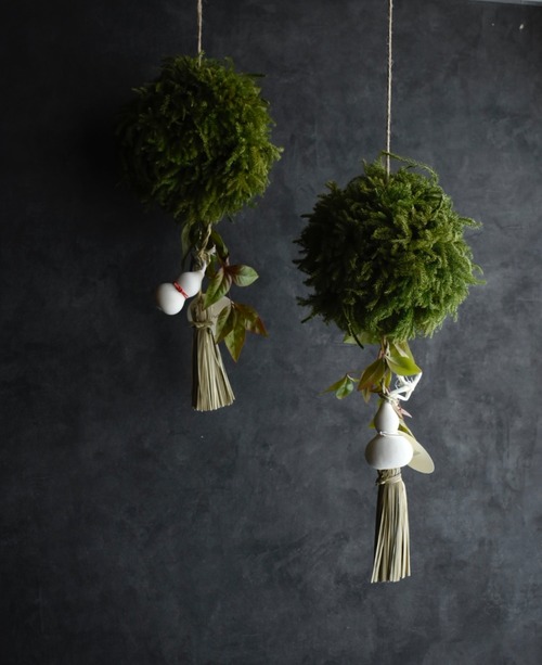 ※No.16 she is matilda. お正月飾りひかげ玉※お取り置き商品　お取り置きのご本人様以外はご購入いただけません