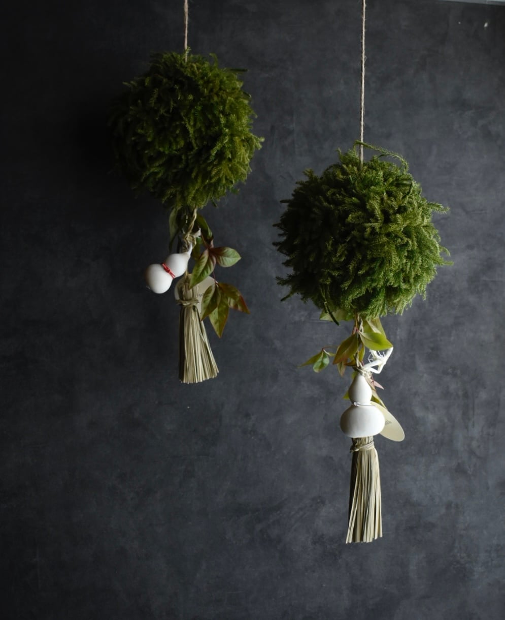 ※No.16 she is matilda. お正月飾り ひかげ玉