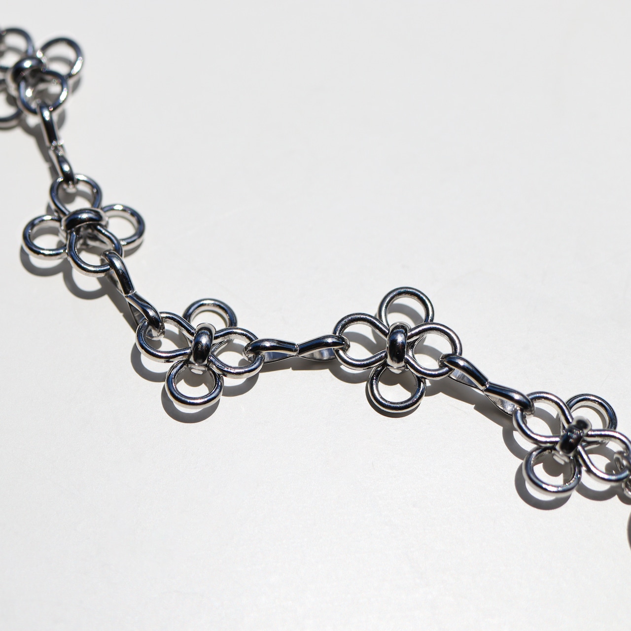 再入荷*stainless blossom choker necklace SN099