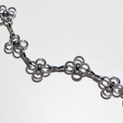 再入荷*stainless blossom choker necklace SN099