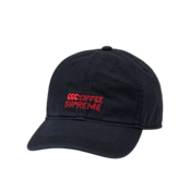 canterbury x Coffee Supreme ウォッシュドキャップ（Black)