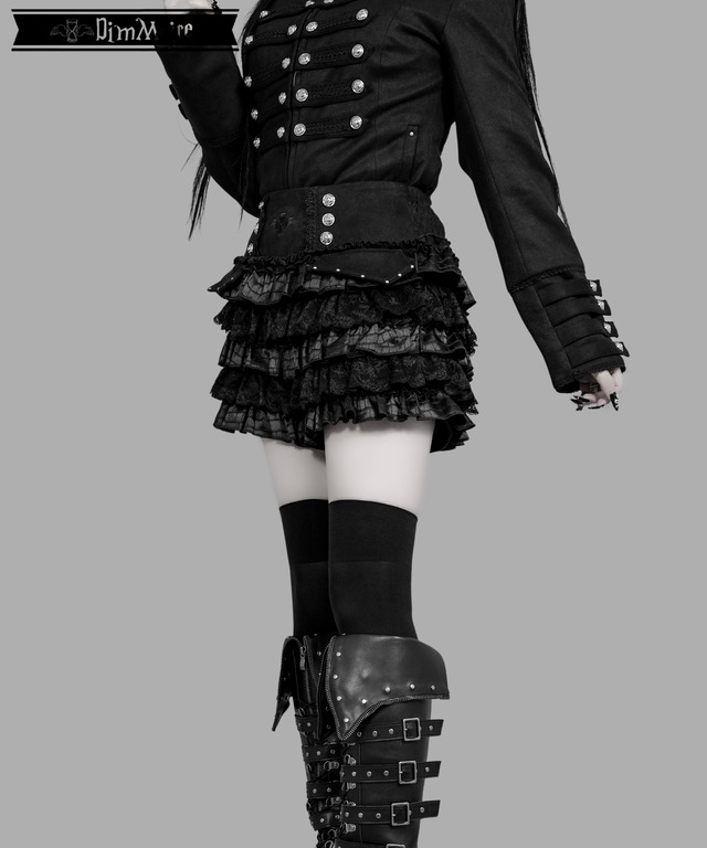 聖章ナポレオンフリルパンツ【Black】