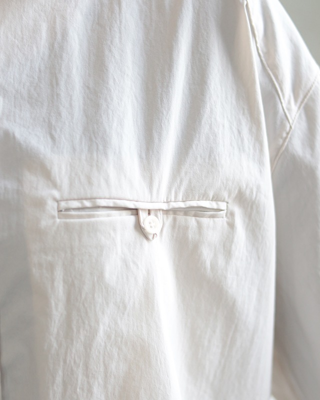 【hunch】ポリエステルブロード 丈2WAYシャツ　(251097)