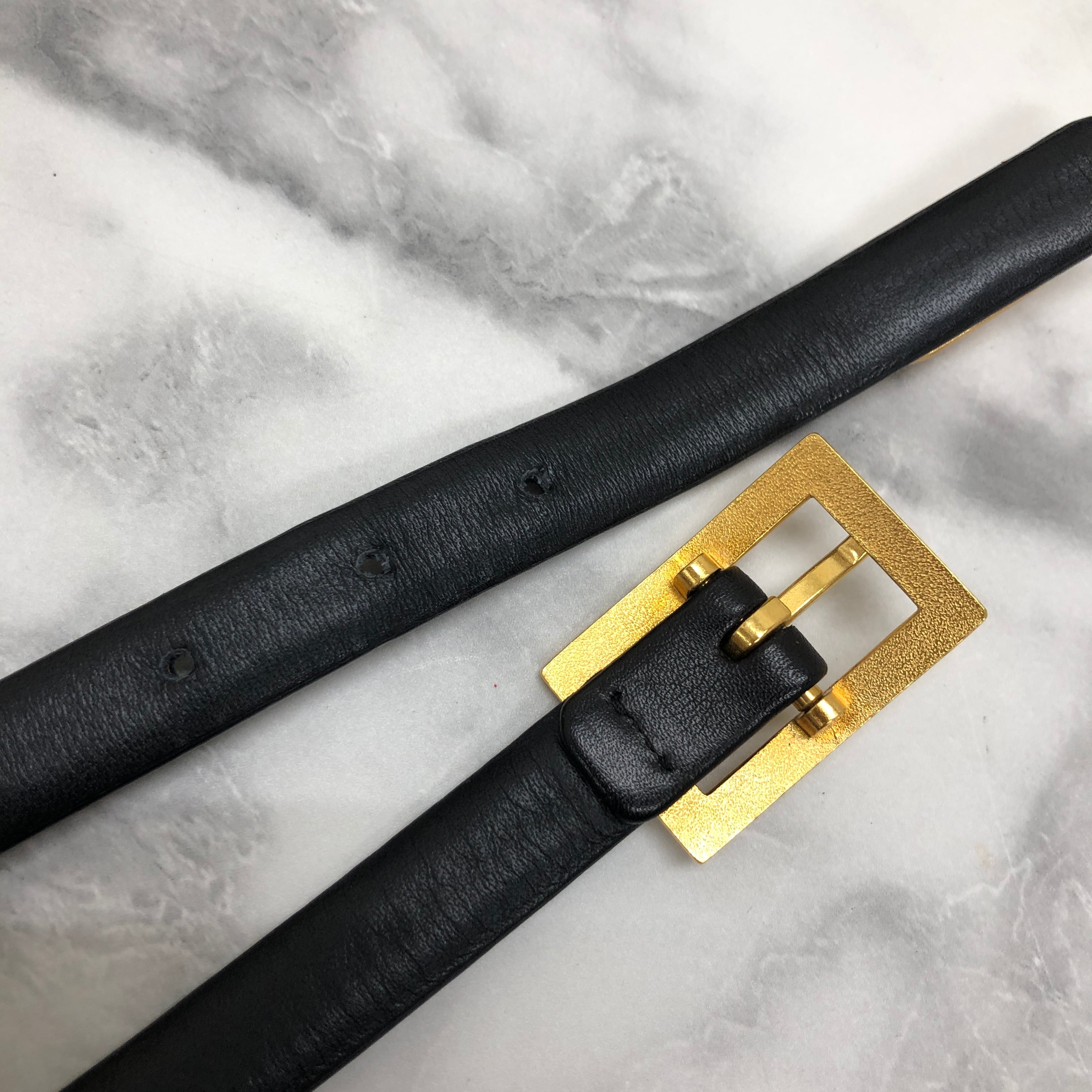 CHANEL シャネル ココマーク マトラッセ カメリア レザー ベルト