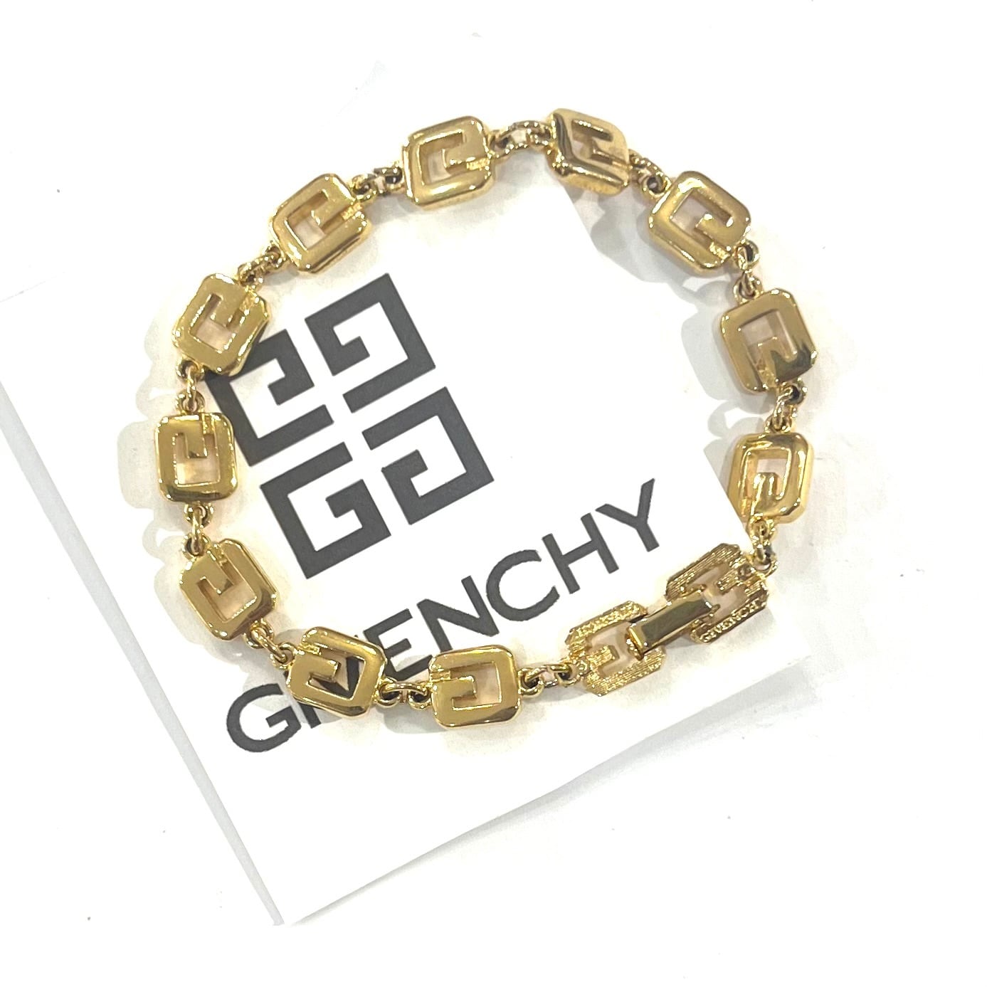 GIVENCHY】2628 ジバンシィ GGチェーンブレスレット ヴィンテージ