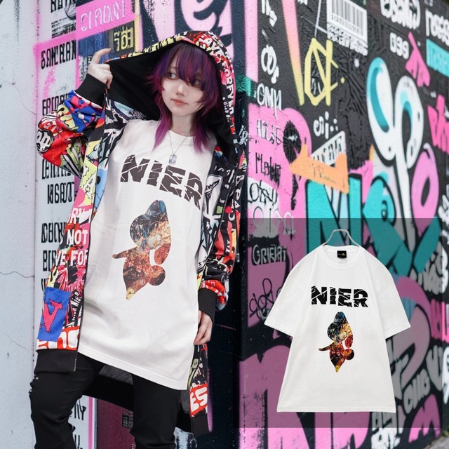 《先着50点早い者勝ち777セール》CRACK LOGO SILHOUETTE CUTSEW