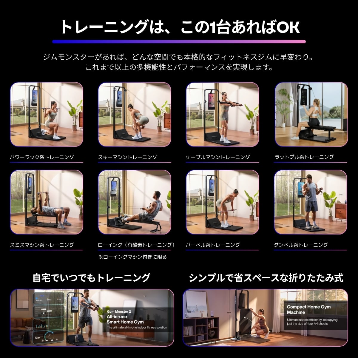 送料無料】DELTA FITNESS限定保証付き Speediance Gym Monster 2