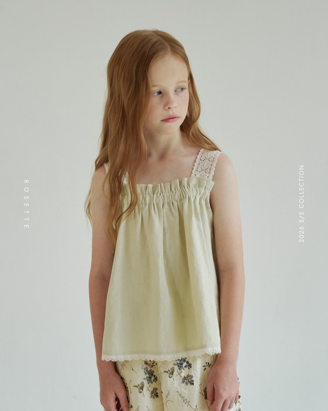【取寄】rosette|emma blouse|エマブラウス|XS-XL|kids|26 summer 2nd