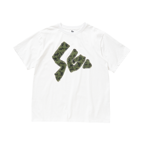Sex Camo Fabric Patch Tee (White)