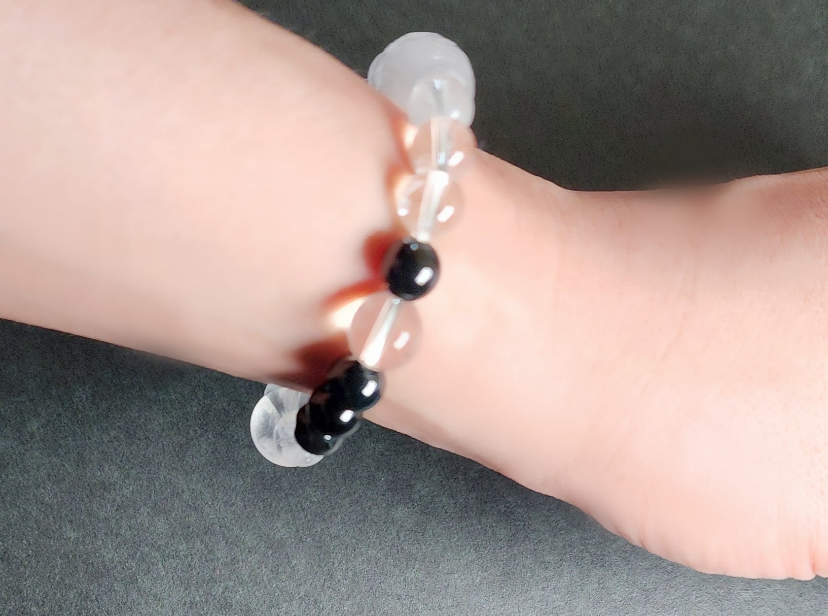 梟 福を呼ぶ マニ車 翡翠 ヒマラヤ水晶 フクロウブレス 023 【公式通販】