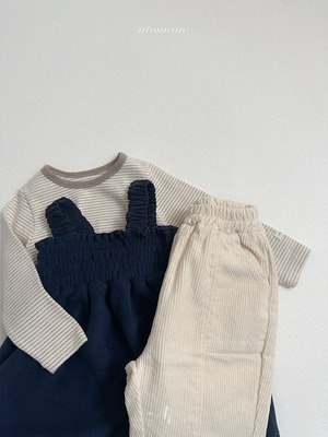 【予約/特典】atomeme / Arden Stripe T