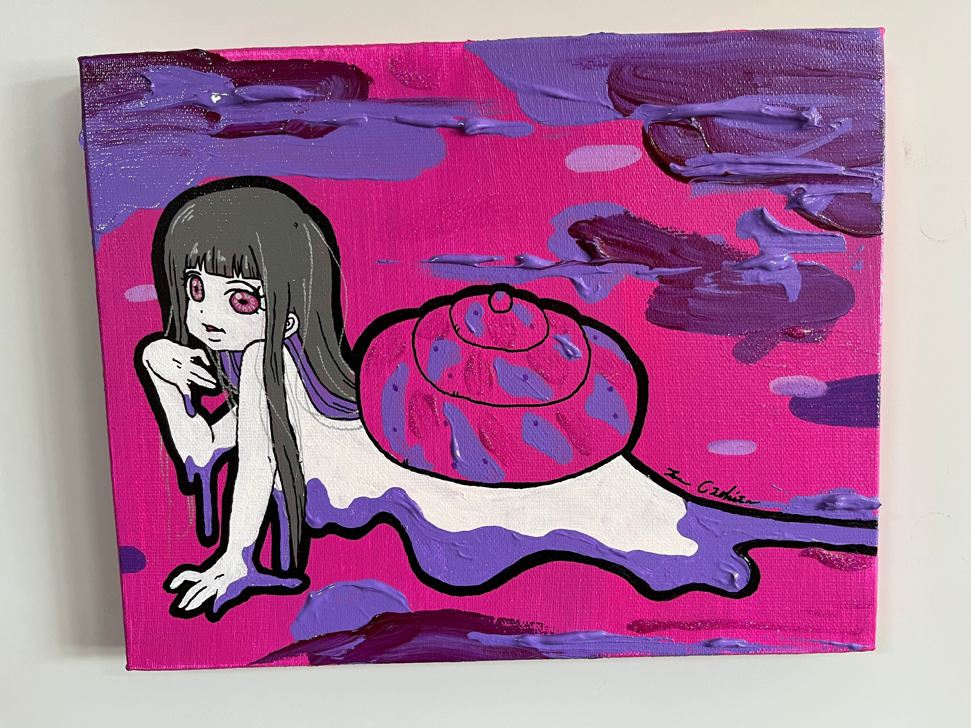 蝸牛オリジナル絵画 i am i 蝸牛オリジナル絵画 i am i