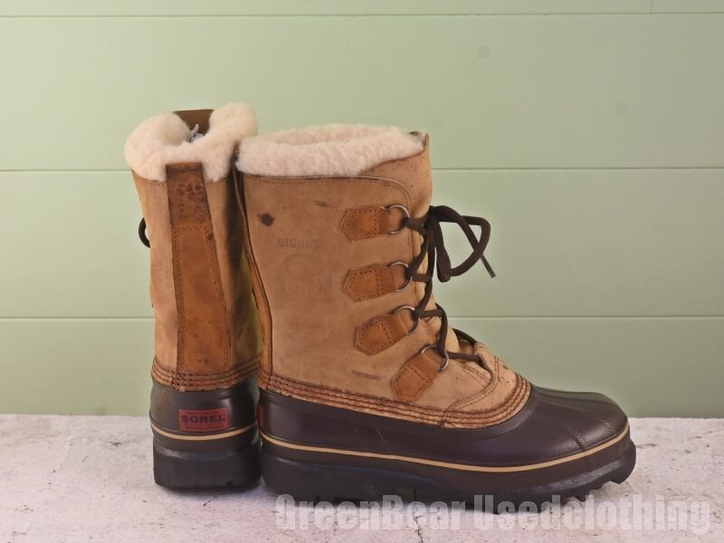 SOREL/ソレル size25.0程度 Vintage カナダ製 スノーブーツ ライナー