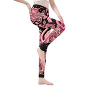 Women's Soft Legging Yoga Pants Paisley 4645