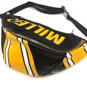 ウエストバッグ Waist bag sports black【waist007】
