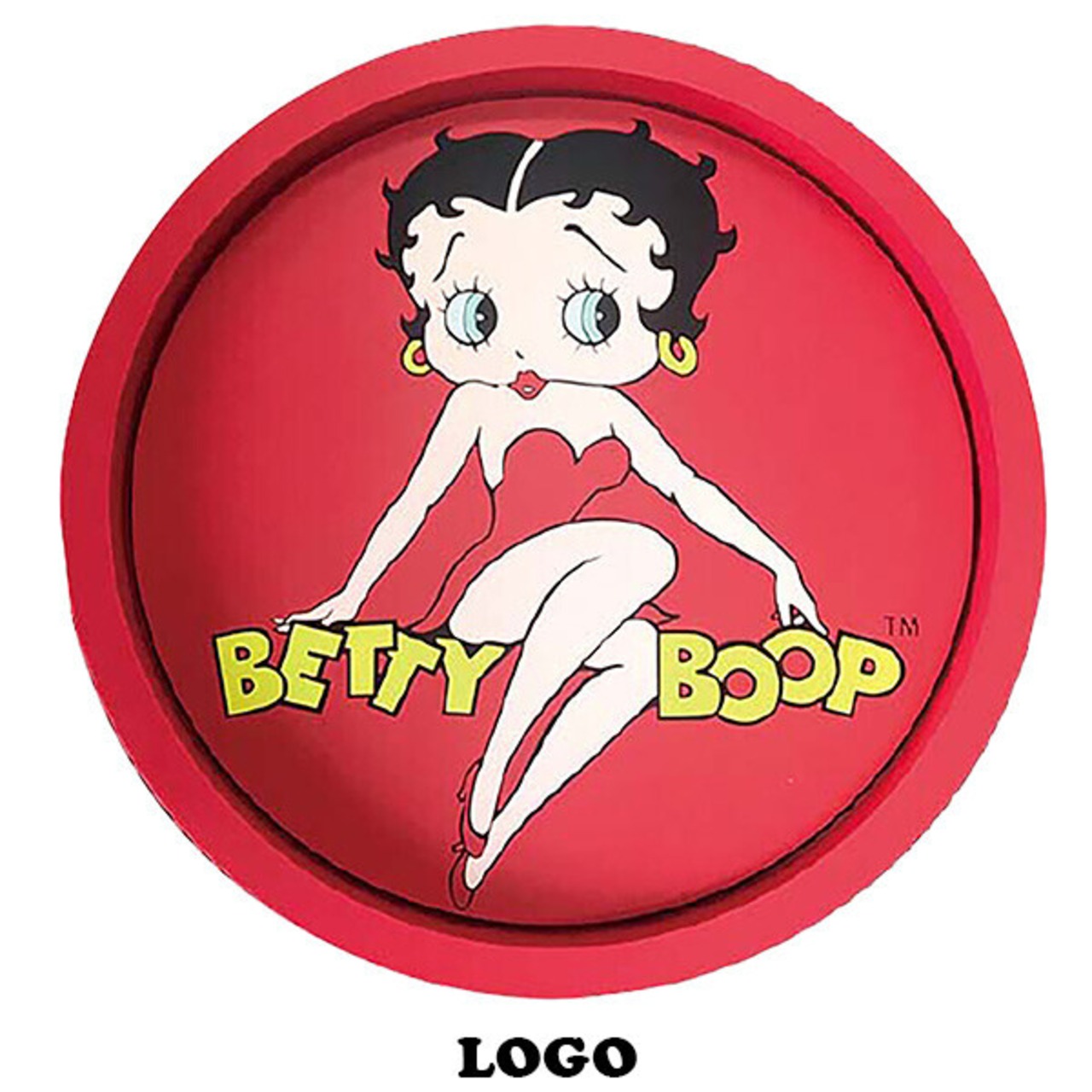 Betty Boop ベティブープ ラバートレイ Logo アメリカン雑貨 プラウドワークス
