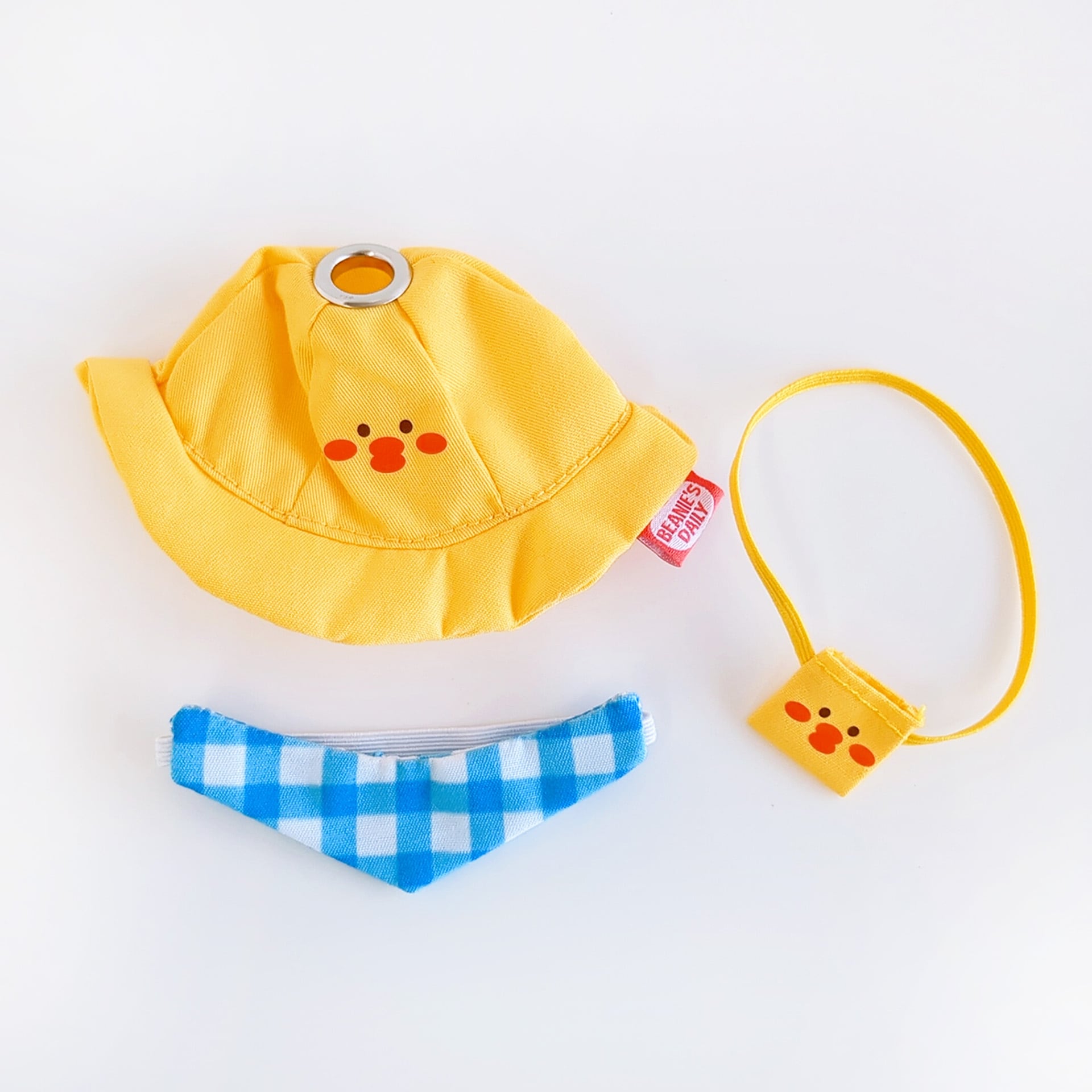 3M-1432【10cm】ひよこアクセサリーセット | Little Closet │ ぬい服